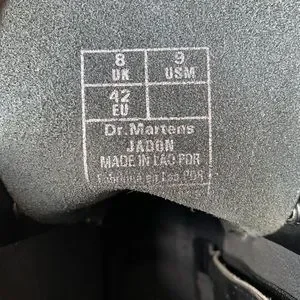 Martens Jadon Boot Smooth Leather Platforms